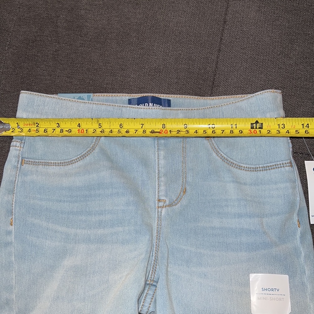 Old Navy Girls Stretch Jean Shorts NWT Size L (10-12) - Picture 5 of 5